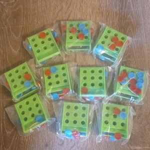 Mini Party Favor Games - Three In A Row -Set of 10